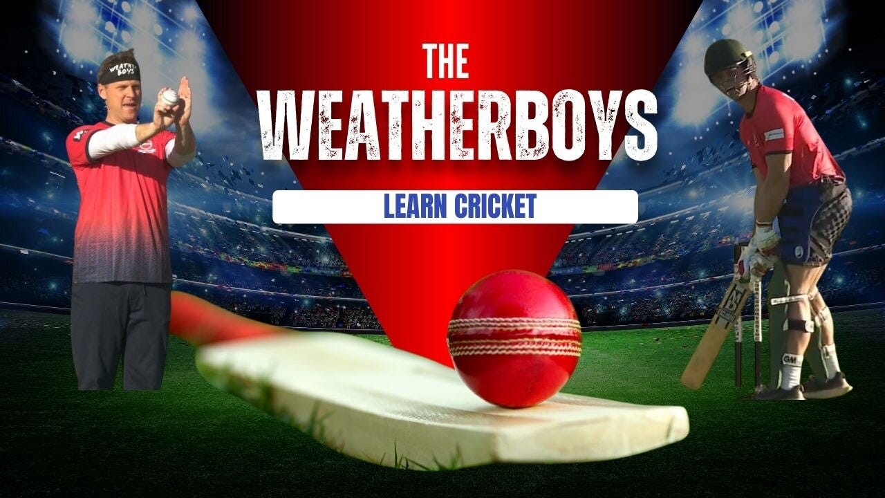 It's a real sticky wicket: The Weatherboys learn about cricket