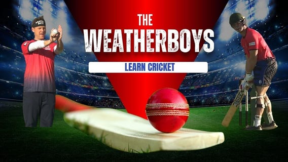 It's a real sticky wicket: The Weatherboys learn about cricket