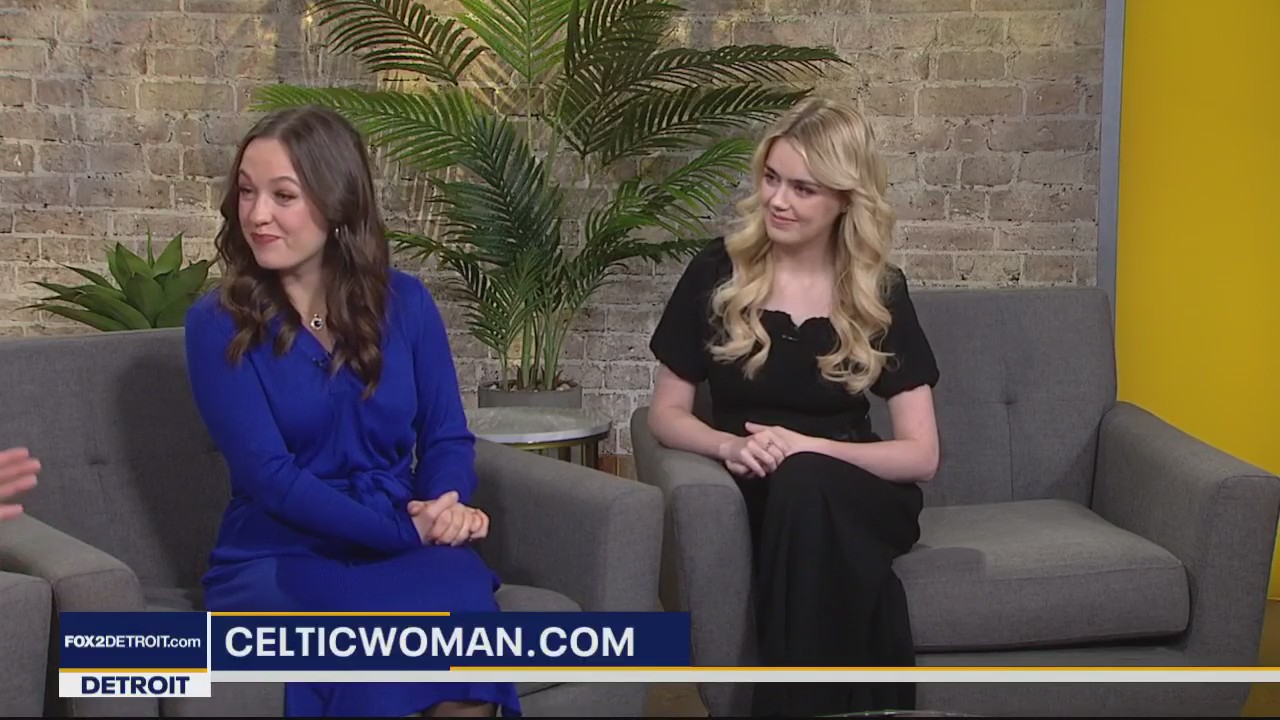 The Celtic Women: A Christmas Symphony performing at Music Hall