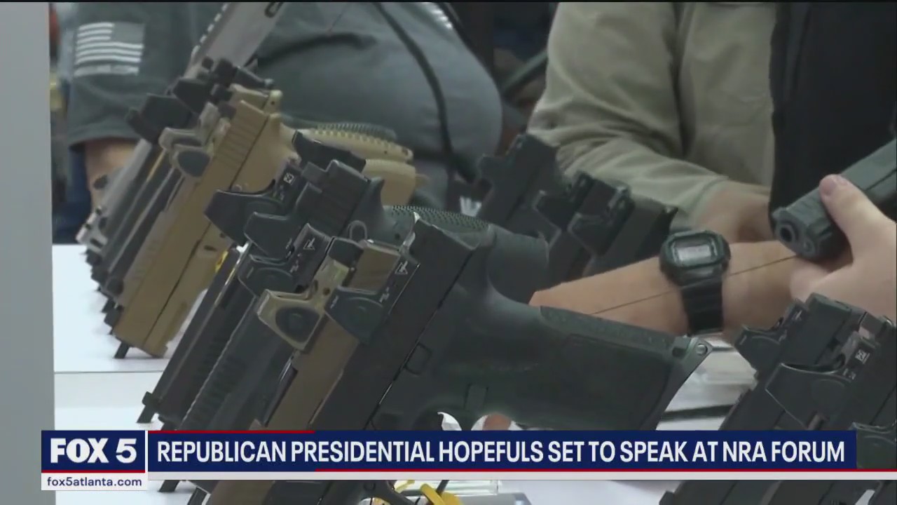 GOP presidential hopefuls set to speak at NRA forum