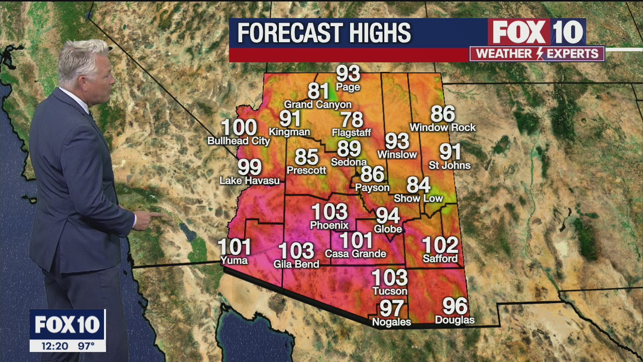 Noon Weather Forecast - 6/9/21