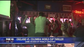 England fans witness soccer history at Phoenix pub