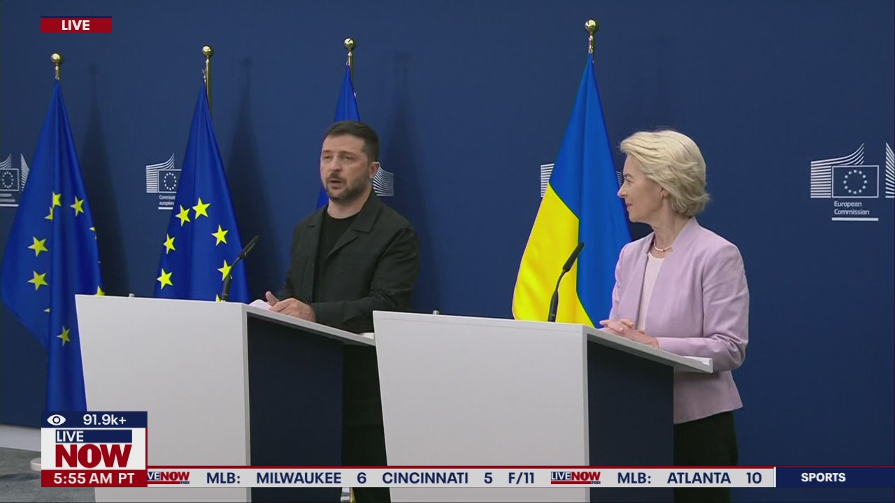 Zelenskyy speaks ahead of meeting with Trump