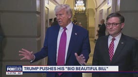 Trump pushes his 'big, beautiful bill' on Capitol Hill