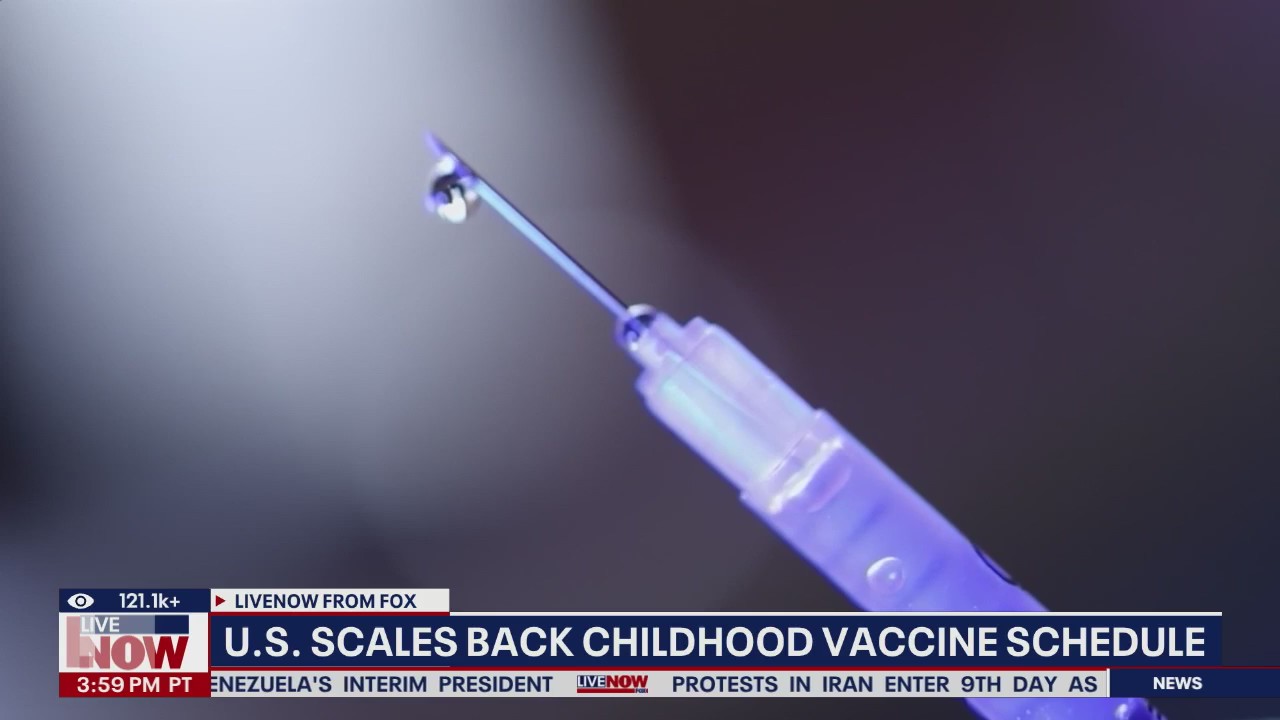 U.S. scales back childhood vaccine schedule