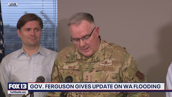 Officials give update on WA flooding