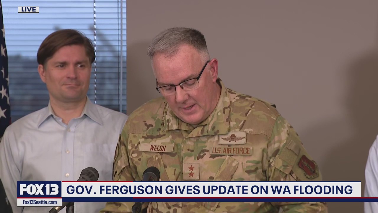 Officials give update on WA flooding