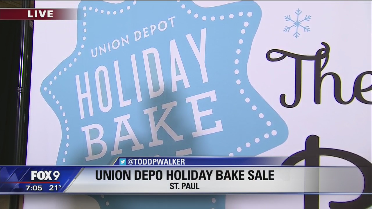 Union Depot Holiday Bake Sale in St. Paul