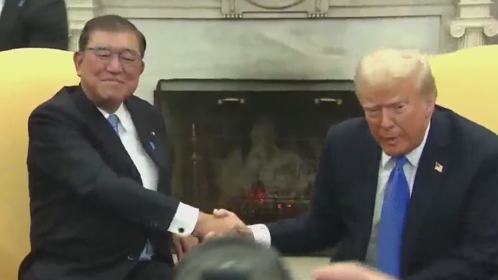Pres. Trump meets with Japan PM Ishiba