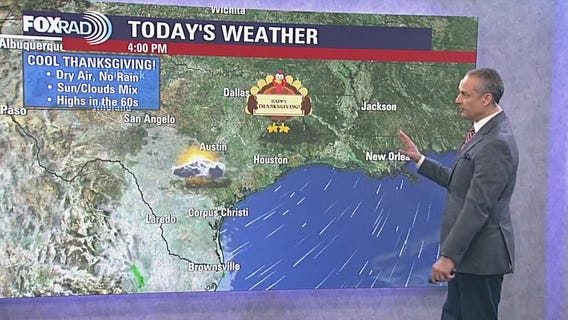 Houston weather: November 27 morning forecast