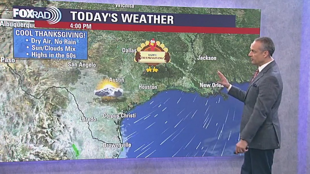 Houston weather: November 27 morning forecast