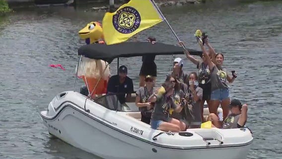 Tampa Bay Sun FC's celebrate historic championship win