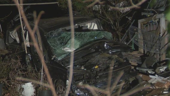 Car crashes into home; Man arrested for deadly shooting; Brown University shooting | FOX 5 News