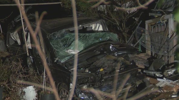 Car crashes into home; Man arrested for deadly shooting; Brown University shooting | FOX 5 News