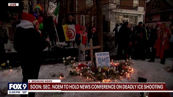 Vigil held for woman killed by ICE agent in Minneapolis