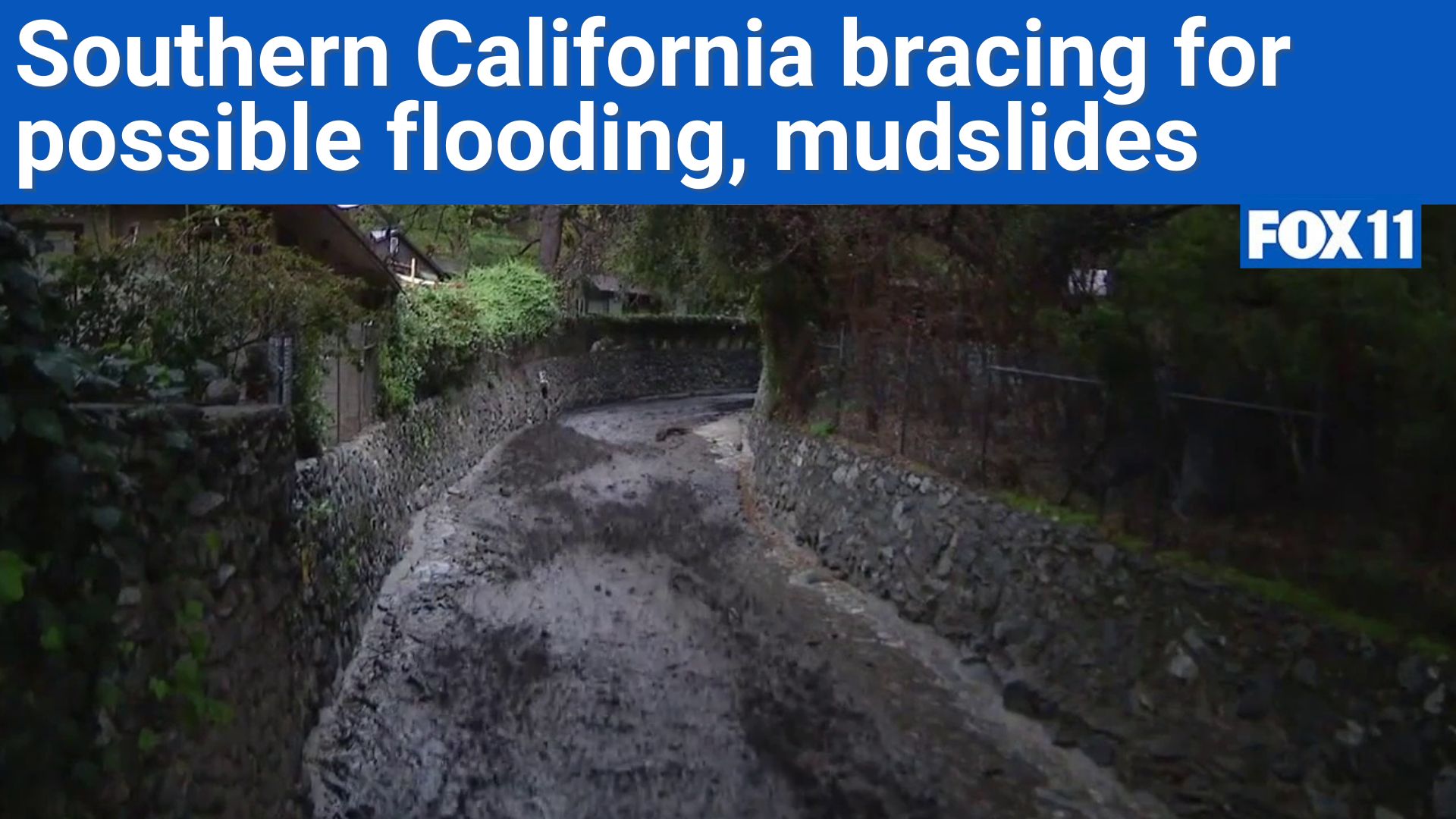 SoCal bracing for heavy rain, poss. flooding