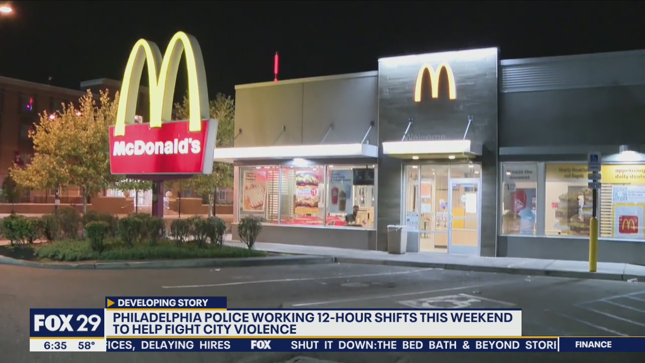 Man injured in shootout between SUVs in McDonald's parking lot near ...