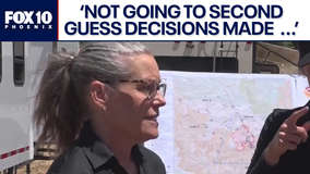 Arizona Gov. tours Grand Canyon after calling for fire's investigation
