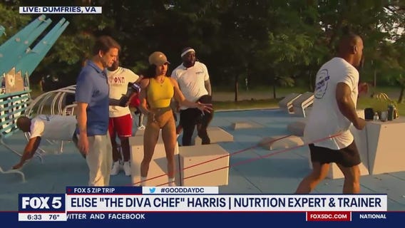 Outdoor Fitness Court in Dumfries!