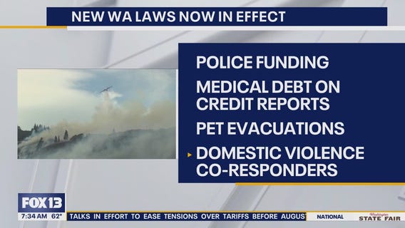 New WA laws now in effect