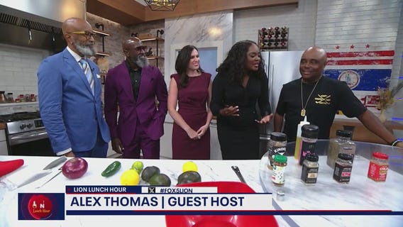 Alex Thomas guest hosts LION Lunch Hour