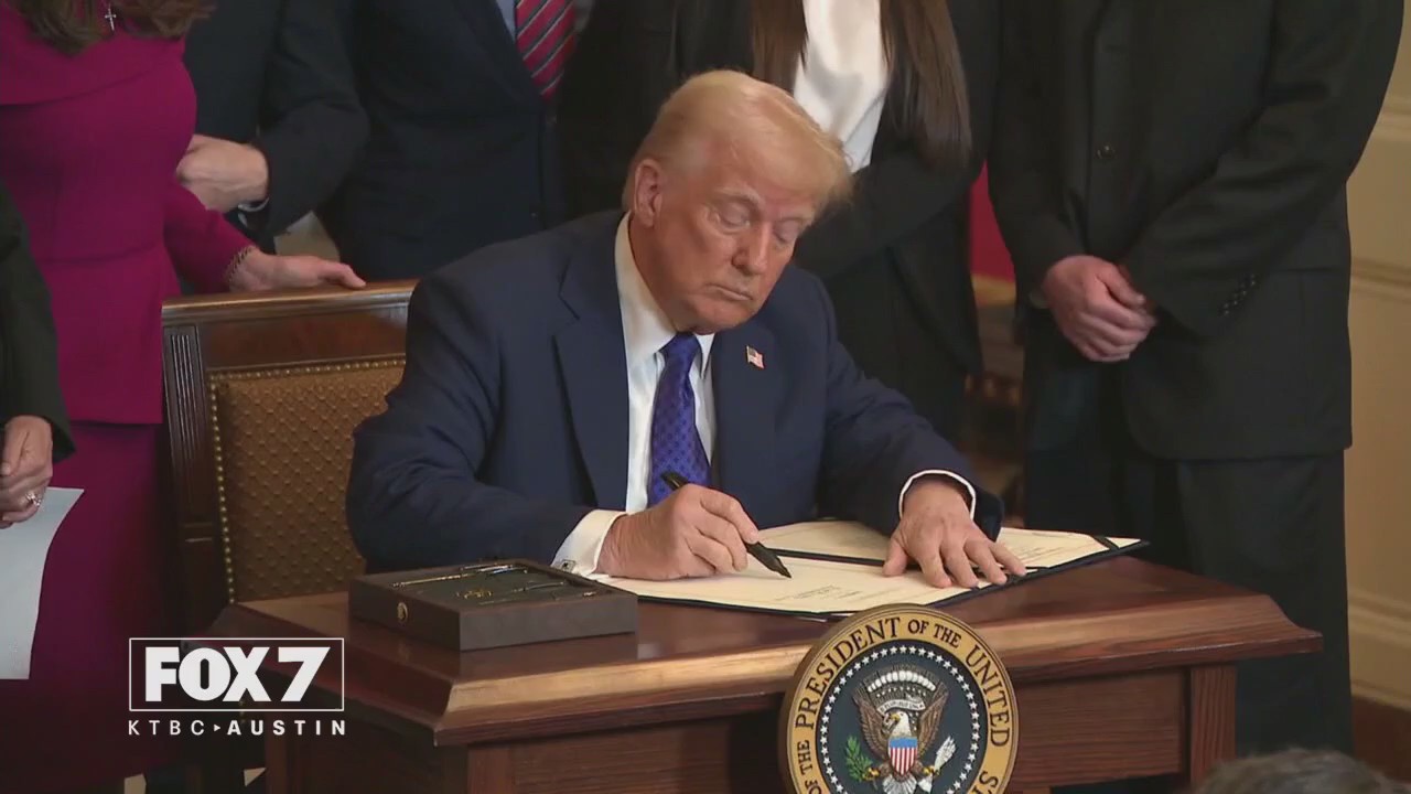 Trump's flurry of executive orders