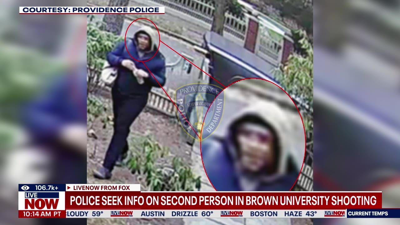 Brown University shooting latest: Police seek individual seen near person of interest