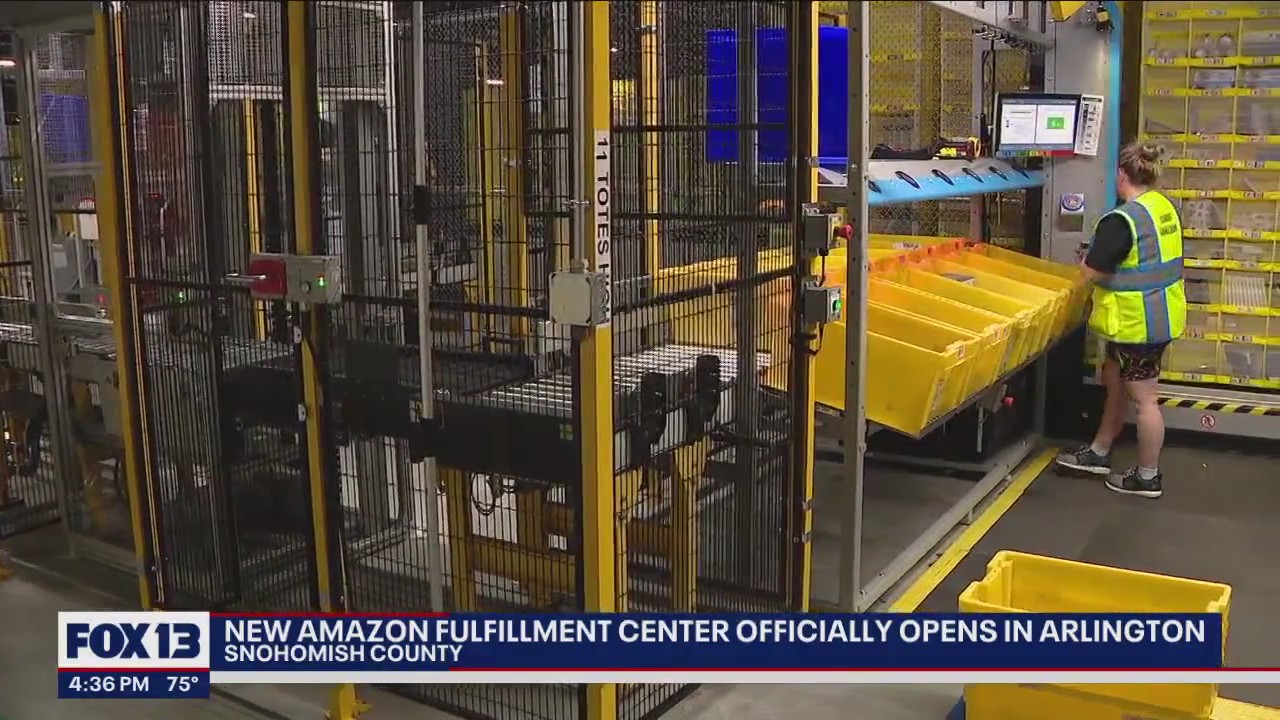 Arlington Amazon Fulfillment Center opens