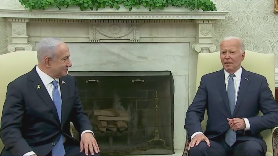 Biden, Netanyahu meet to discuss Gaza