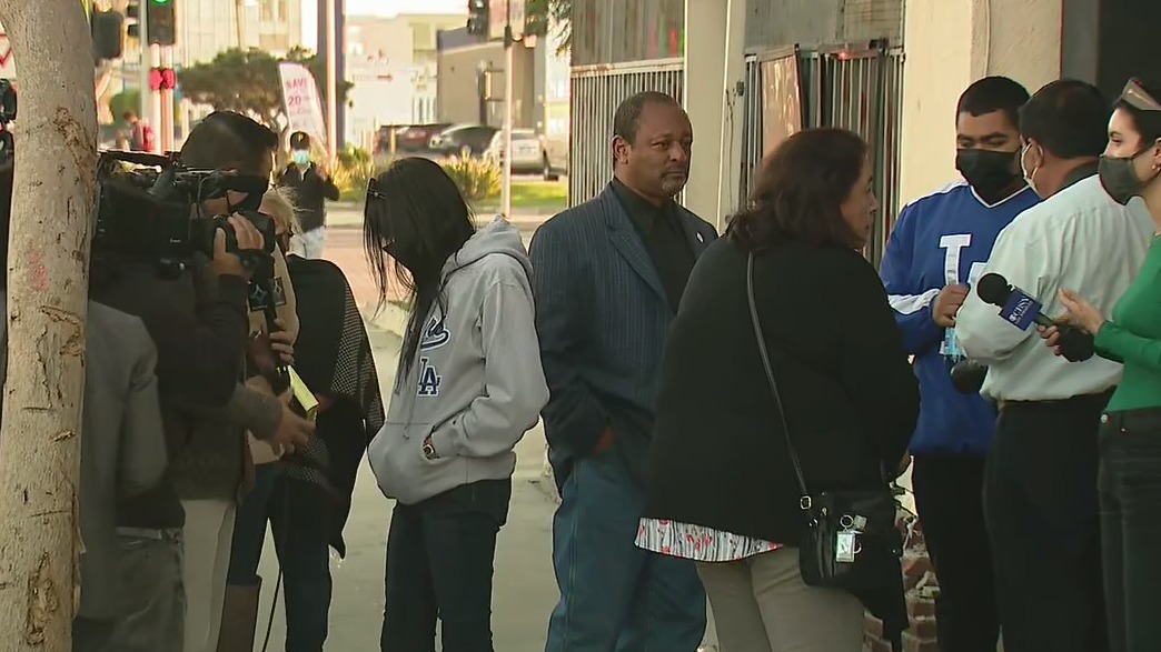 Community holds vigil for driver beaten by angry crowd in Hawthorne