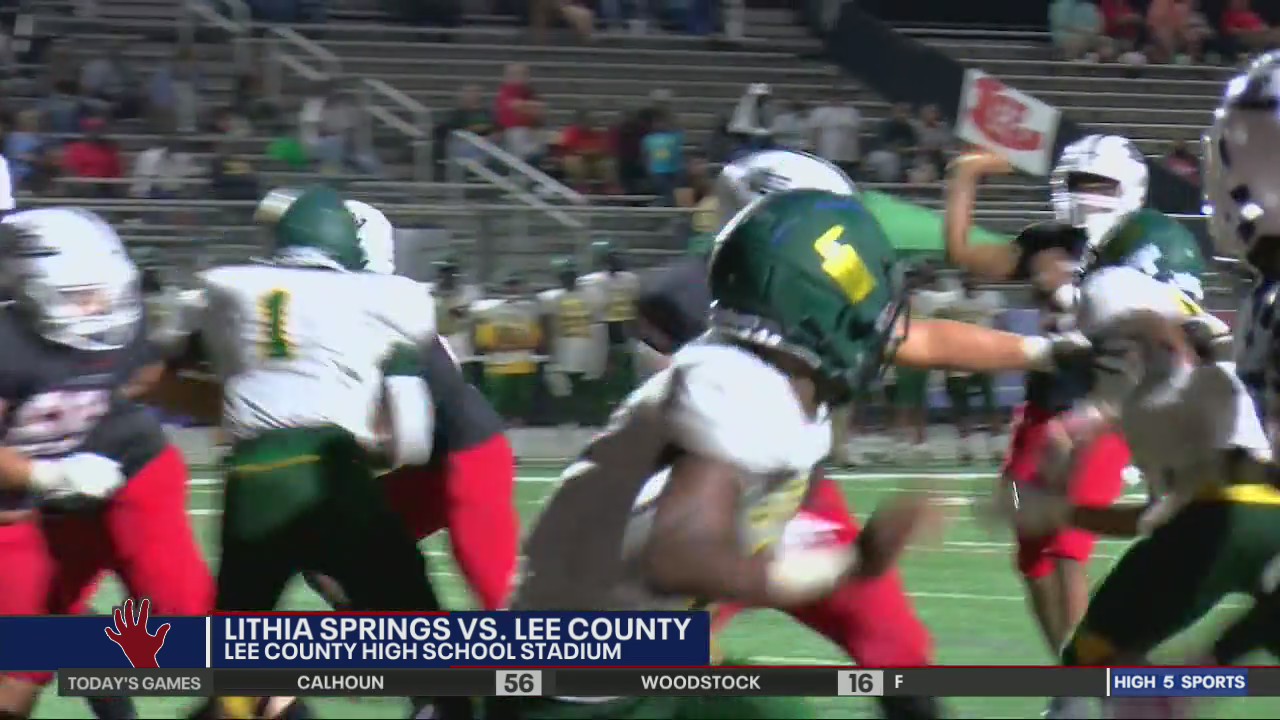 Lithia Springs vs. Lee County