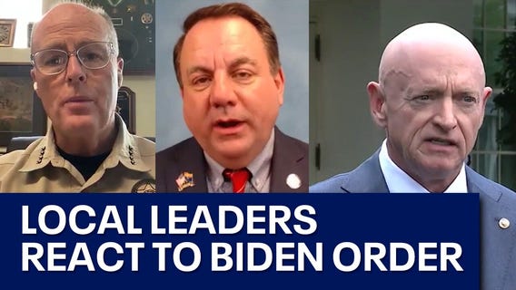 Local leaders react to President Biden's border order