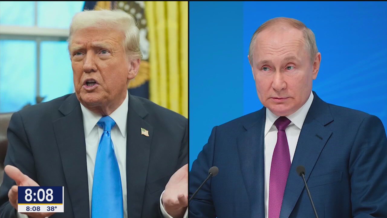 President Trump talks with Putin and Zelensky