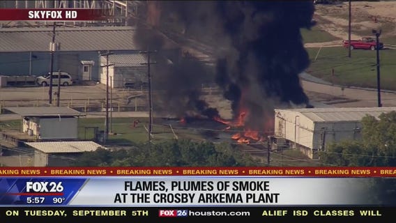 2nd fire at Arkema facility in Crosby