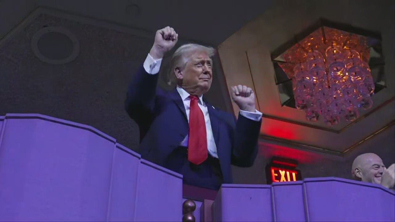 WATCH: President Trump dances to 'YMCA' at the FIFA World Cup draw