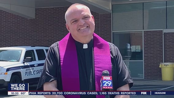 Chaplain visits hospitals, organizes blood drives during COVID-19 pandemic