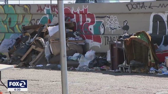 Oakland neighbors fear growing homeless encampments, trash could cause more flooding