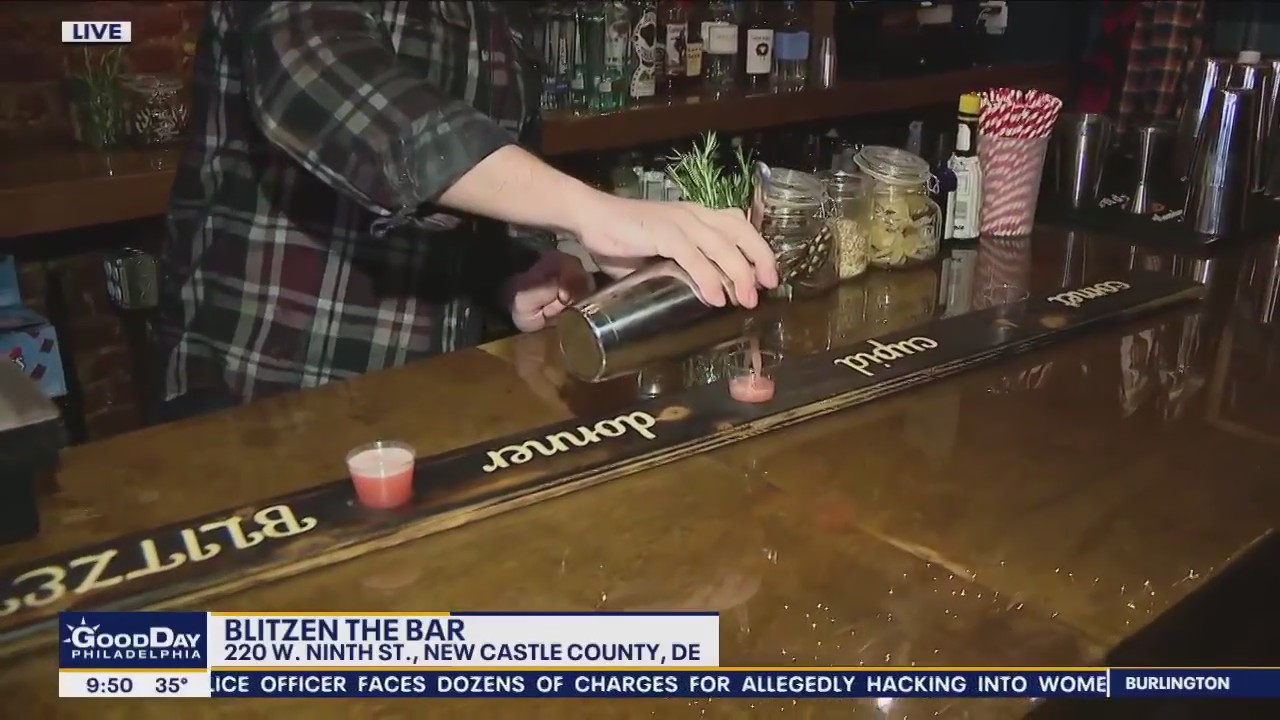 Blitzen the Bar gets you in the holiday spirit with Christmas-themed drinks