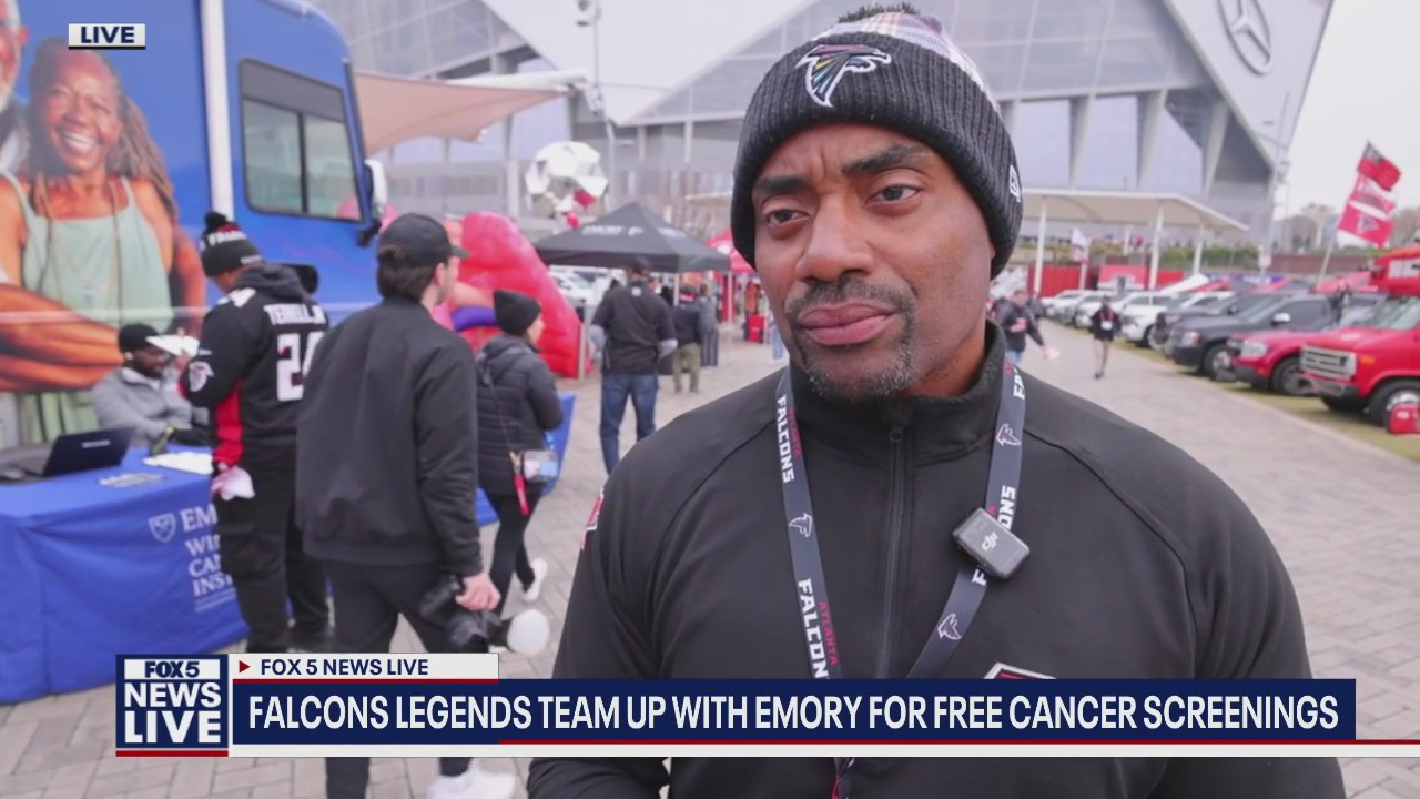 Falcons legends, Emory give away free cancer screenings