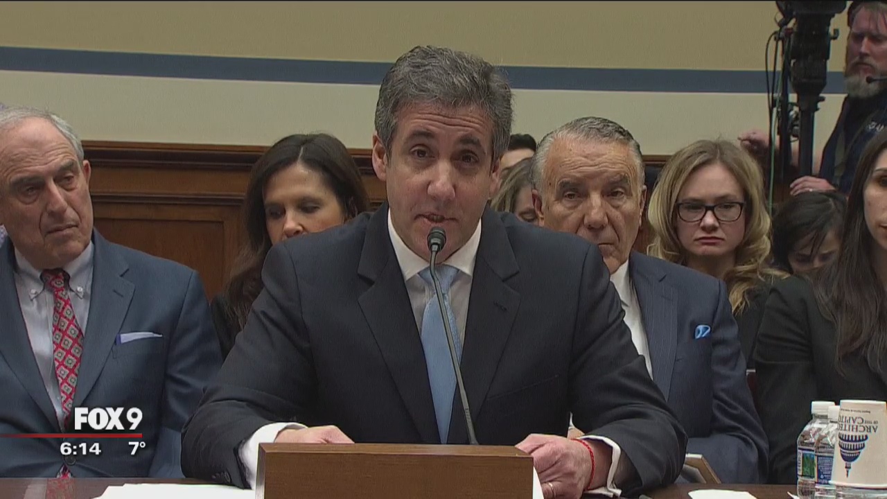 Michael Cohen testifies before Congress