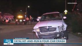 Suspected drunk driver arrested after hit-and-run, multi-car crash in Palmdale area