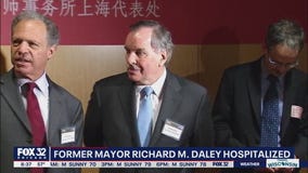 Former Chicago Mayor Richard M. Daley hospitalized