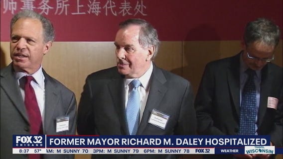Former Chicago Mayor Richard M. Daley hospitalized