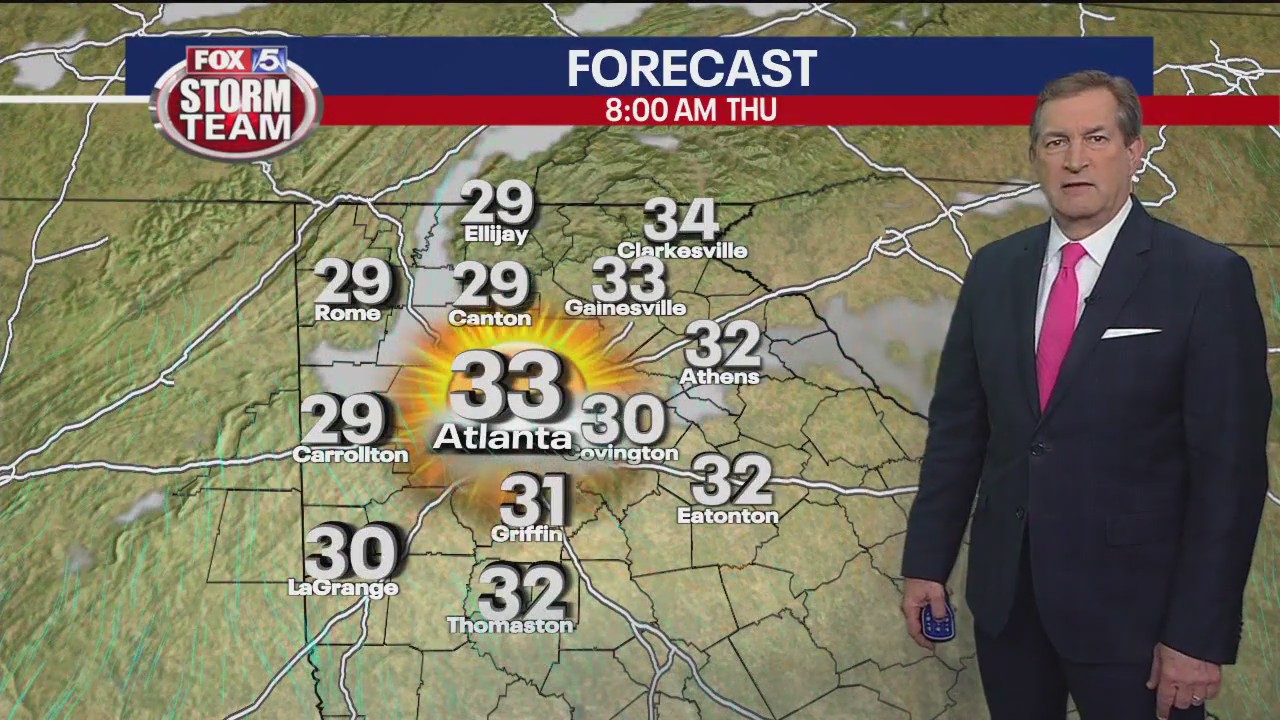 Tuesday evening forecast | FOX 5 Atlanta