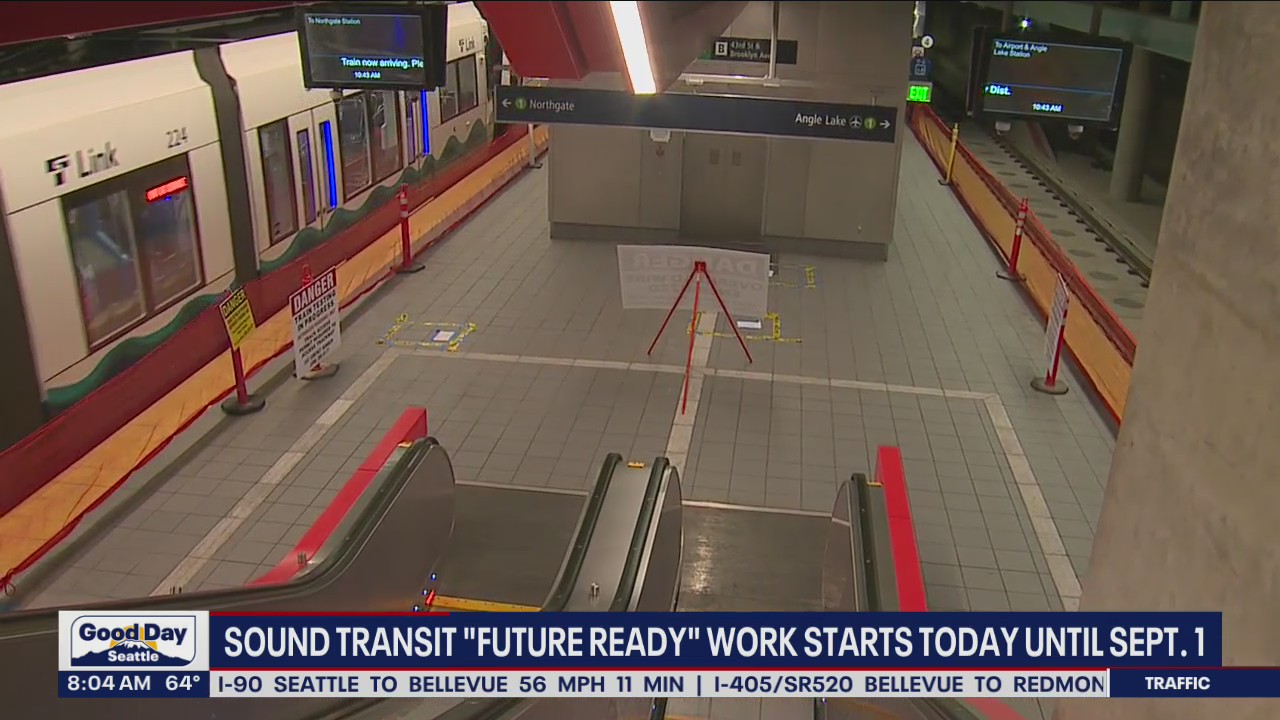 Work to start on Link light rail stations | FOX 13 Seattle