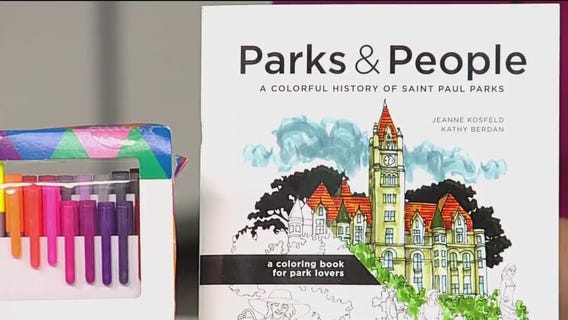 New coloring book teaches history of St. Paul parks