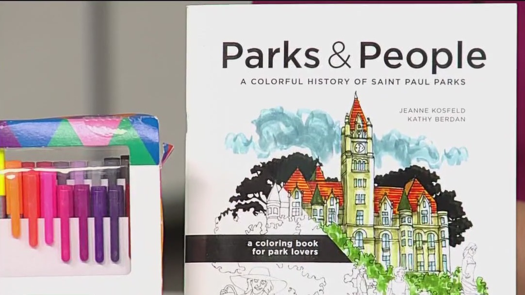 New coloring book teaches history of St. Paul parks