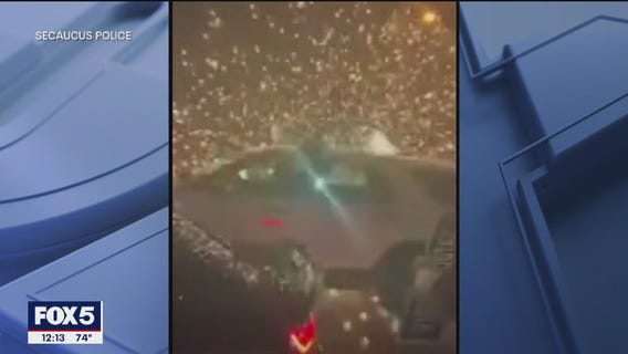 Large mob takes over Secaucus intersection