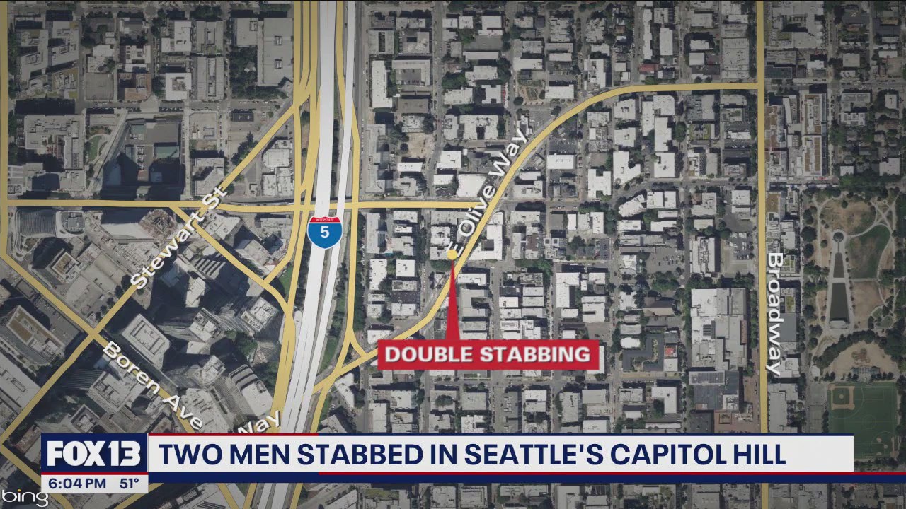 Two men stabbed in Seattle's Capitol Hill neighborhood | FOX 13 Seattle