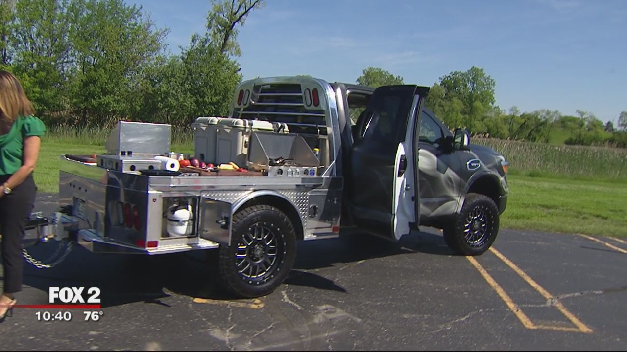 Tailgating with Nissan's Smokin' Titan